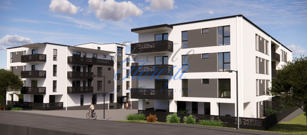 Apartament 2 camere cu terasa, semifinisat, 59 mp, zona Terra Gardens, Chinteni 