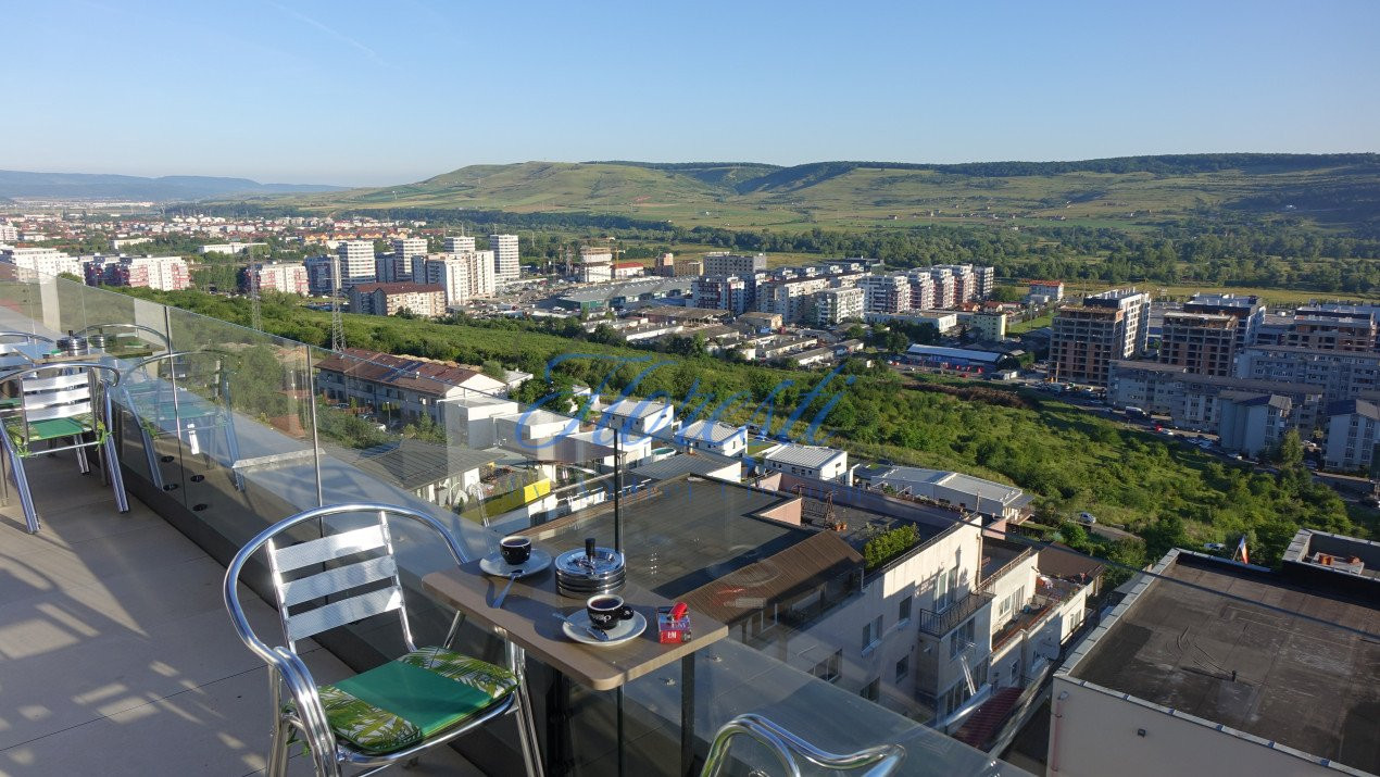 Apartament 3 camere, 64 mp, ultrafinisat, cu terasa, Zona Vivo Cluj!
