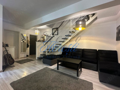 Apartament 116 mp - 4 camere pe 2 nivele - zona Sub Cetate, Floresti!