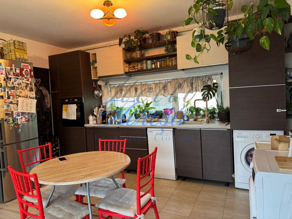 Apartament 3 camere, mobilat utilat, 60 mp, zona Teilor