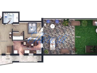 Apartament premium 2 camere, zona Valea Gârbăului 