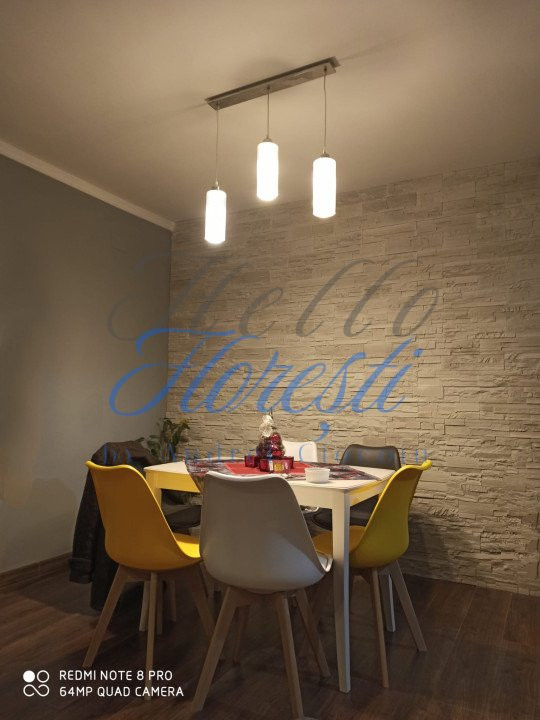Apartament 2 camere 52mp, semidecomandat, zona Florilor 