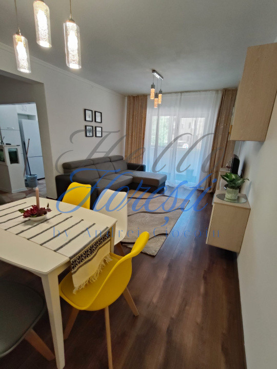 Apartament 2 camere 52mp, semidecomandat, zona Florilor 