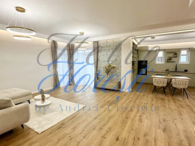 Apartament tip penthouse de 3 camere, semidecomandat, zona Sesul de sus